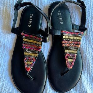 Torrid Size 9.5W Sandals